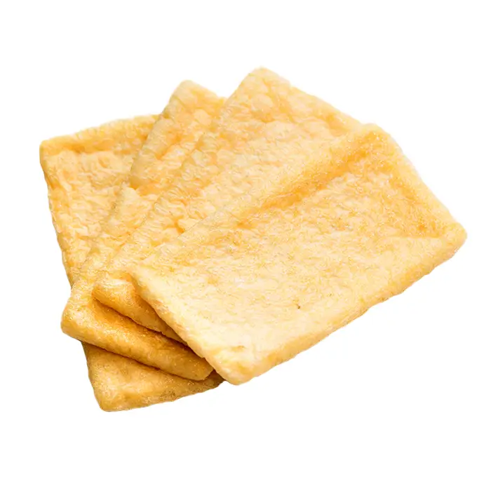 Abura-age, tofu frit fin