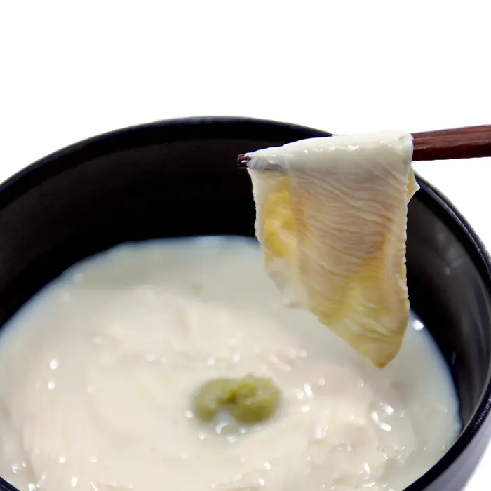Peau de lait de soja