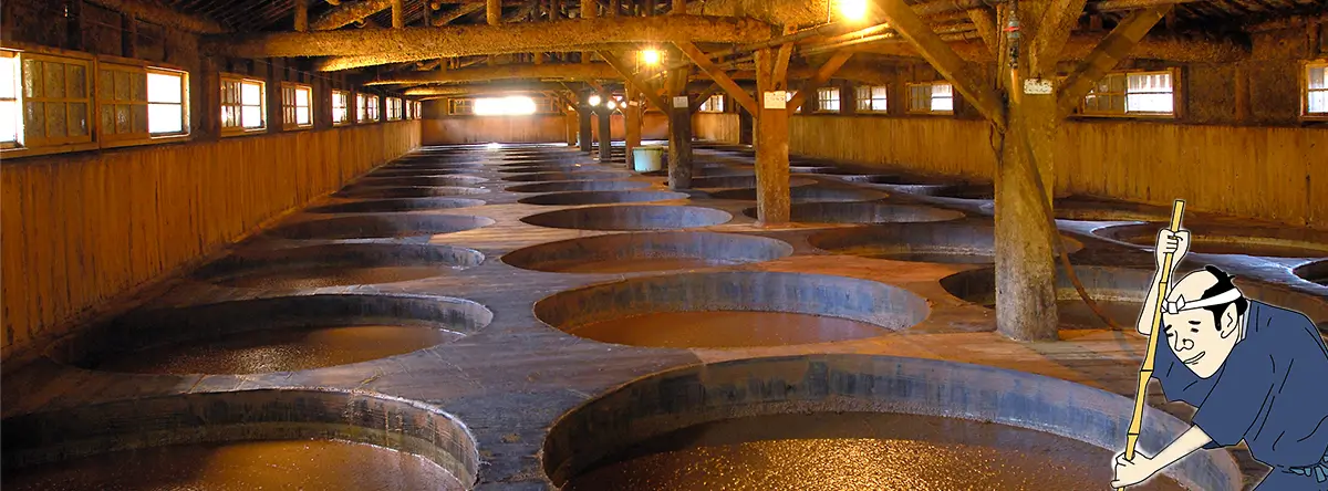 Fabrication de la sauce soja
