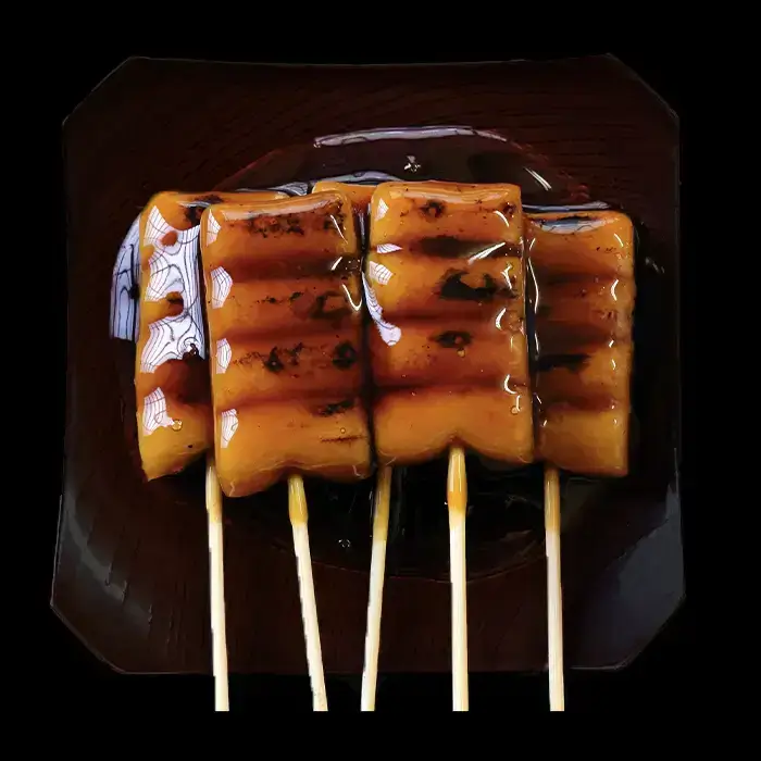 des mitarashi-dangos